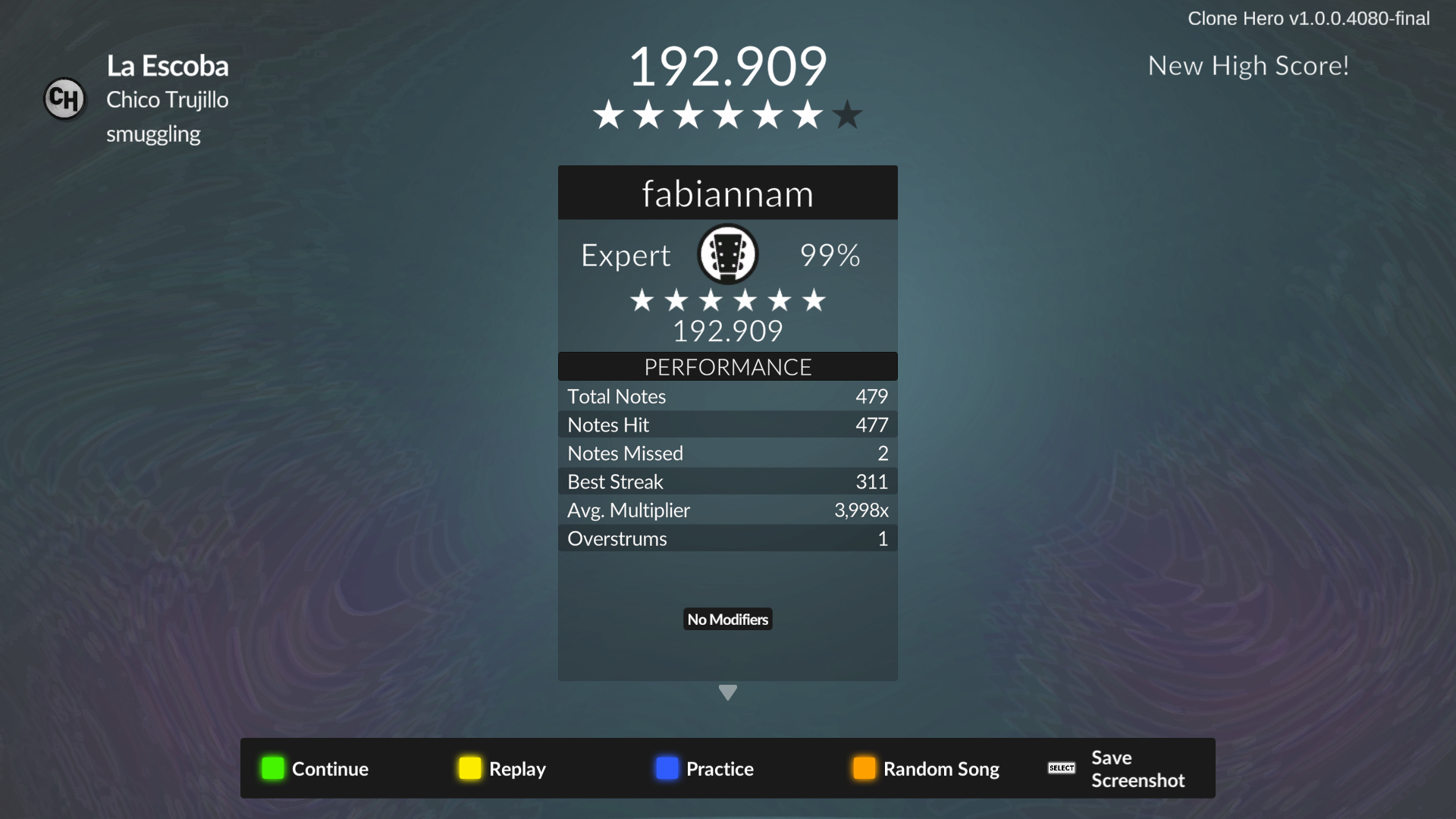 Puntaje de La Escoba